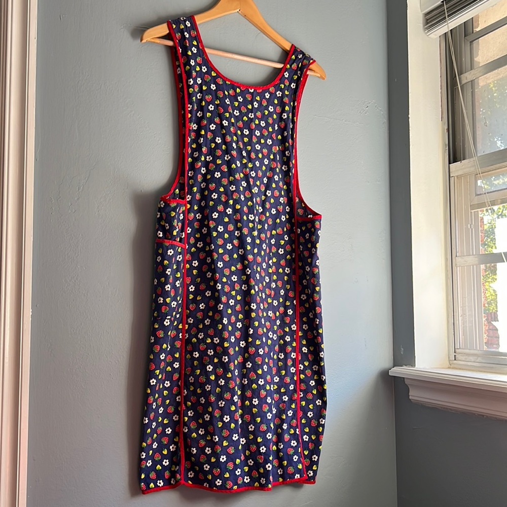 Vintage Strawberry Apron